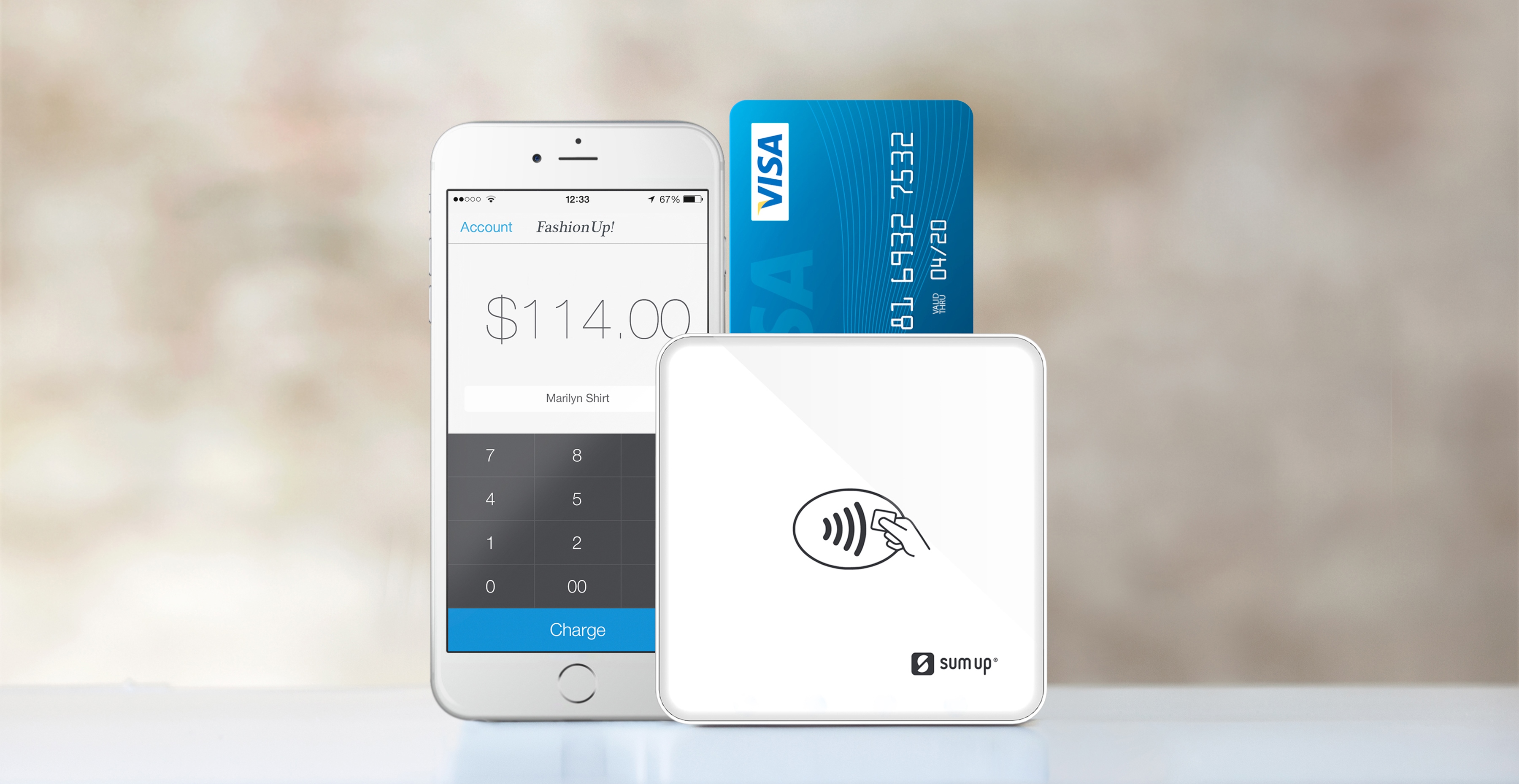 Wireless Credit Card Processing Machine